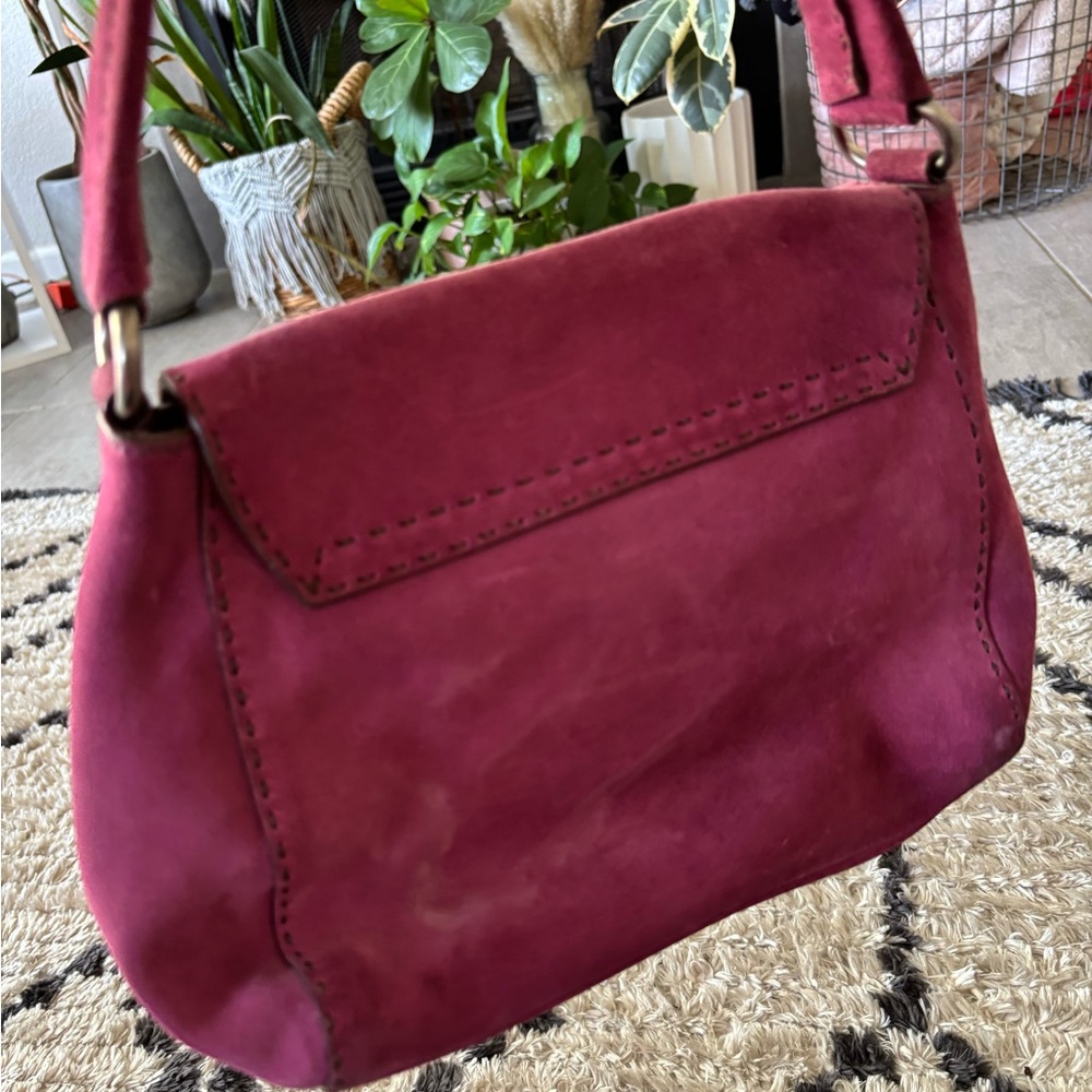 Prada Scamosciato Suede Shoulder Bag - Picture 3 of 7